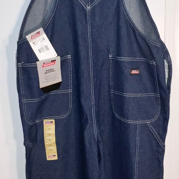 Dickies,NWT, 2XLR, 50”W, bib overall,multi compartment,chess pockets,hammer loop - Picture 7 of 12